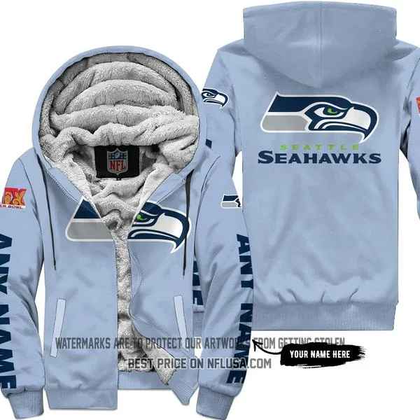 Limited Edition - Seattle Seahawks - Fleece Zip Hoodie
