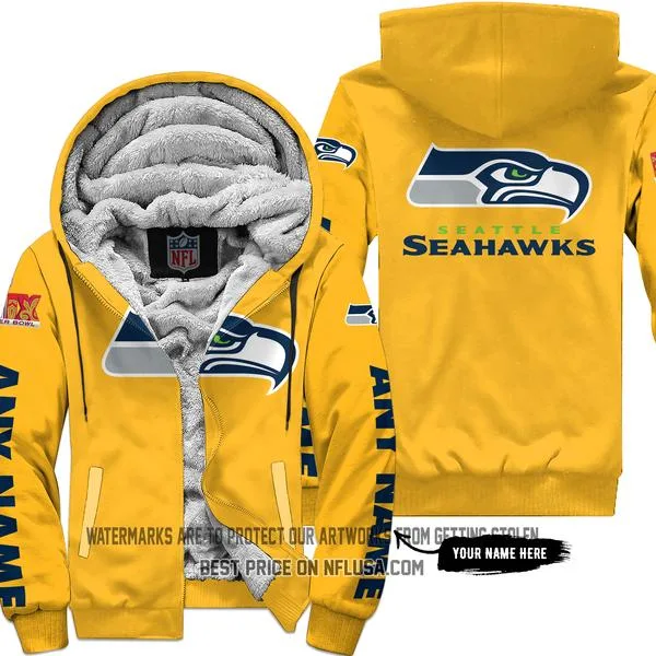 Limited Edition - Seattle Seahawks - Fleece Zip Hoodie