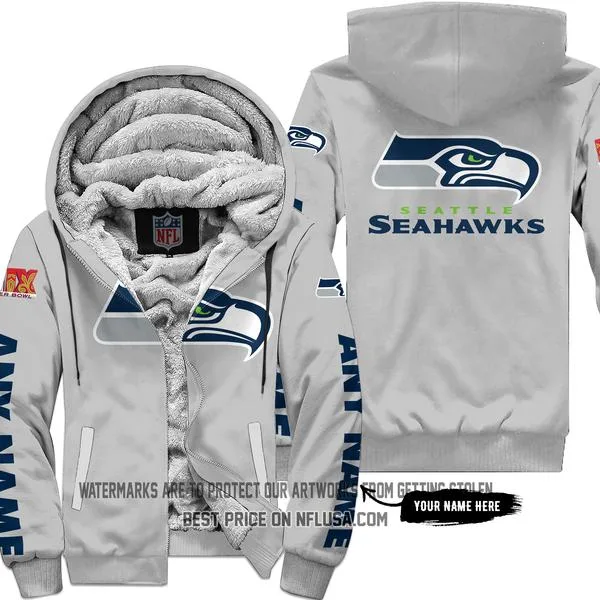 Limited Edition - Seattle Seahawks - Fleece Zip Hoodie