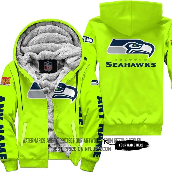 Limited Edition - Seattle Seahawks - Fleece Zip Hoodie