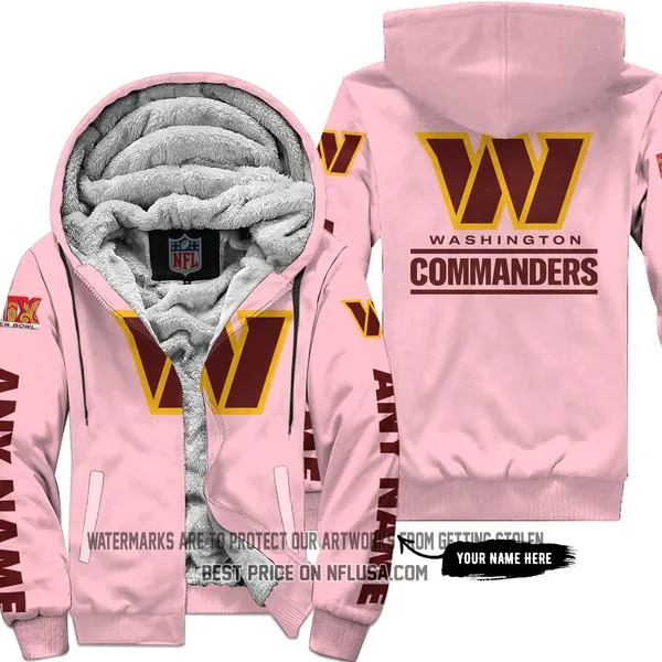 Limited Edition - Washington Commanders - Fleece Zip Hoodie