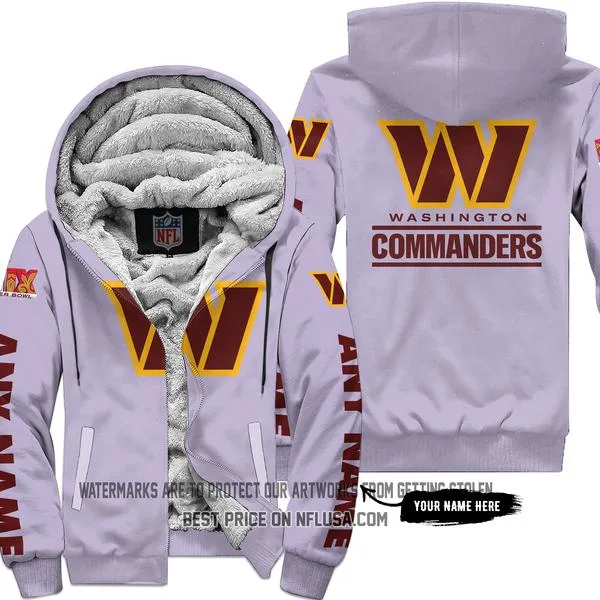 Limited Edition - Washington Commanders - Fleece Zip Hoodie