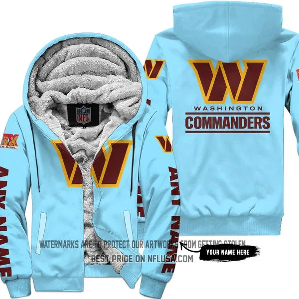 Limited Edition - Washington Commanders - Fleece Zip Hoodie