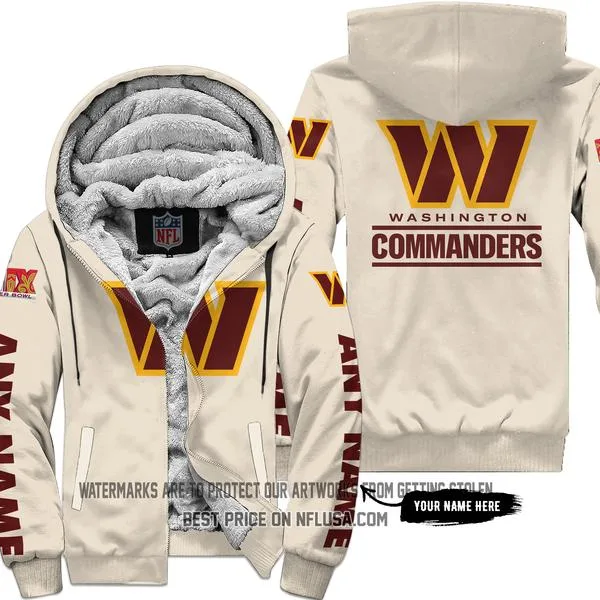 Limited Edition - Washington Commanders - Fleece Zip Hoodie