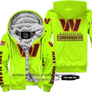 Limited Edition - Washington Commanders - Fleece Zip Hoodie