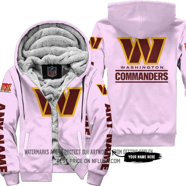 Limited Edition - Washington Commanders - Fleece Zip Hoodie