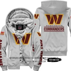 Limited Edition - Washington Commanders - Fleece Zip Hoodie