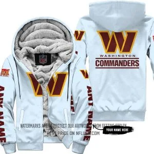 Limited Edition - Washington Commanders - Fleece Zip Hoodie