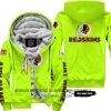 Limited Edition - Washington Red Skins - Fleece Zip Hoodie