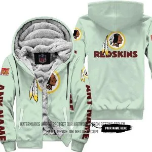Limited Edition - Washington Red Skins - Fleece Zip Hoodie