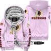 Limited Edition - Washington Red Skins - Fleece Zip Hoodie