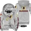 Limited Edition - Washington Red Skins - Fleece Zip Hoodie