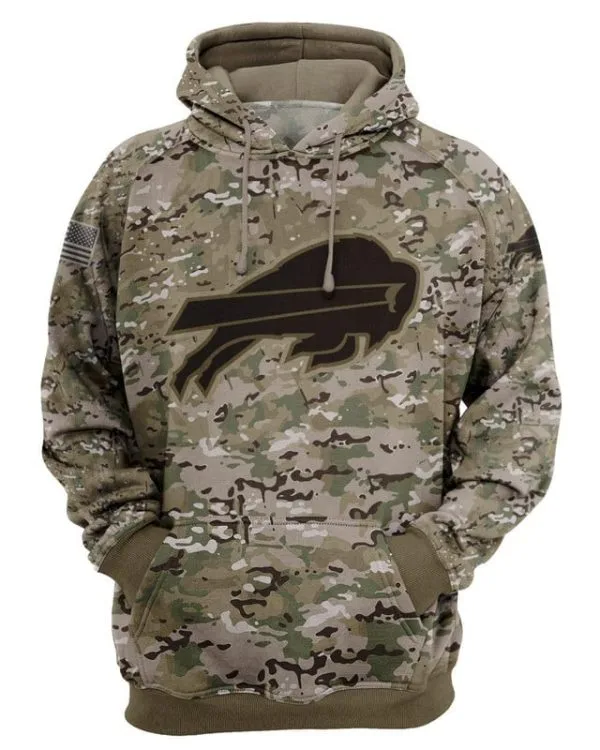Buffalo Bills Hoodie 3D Collection 2 - Image 2