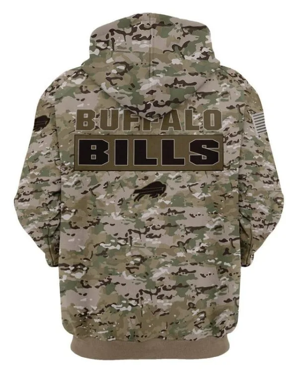 Buffalo Bills Hoodie 3D Collection 2 - Image 3