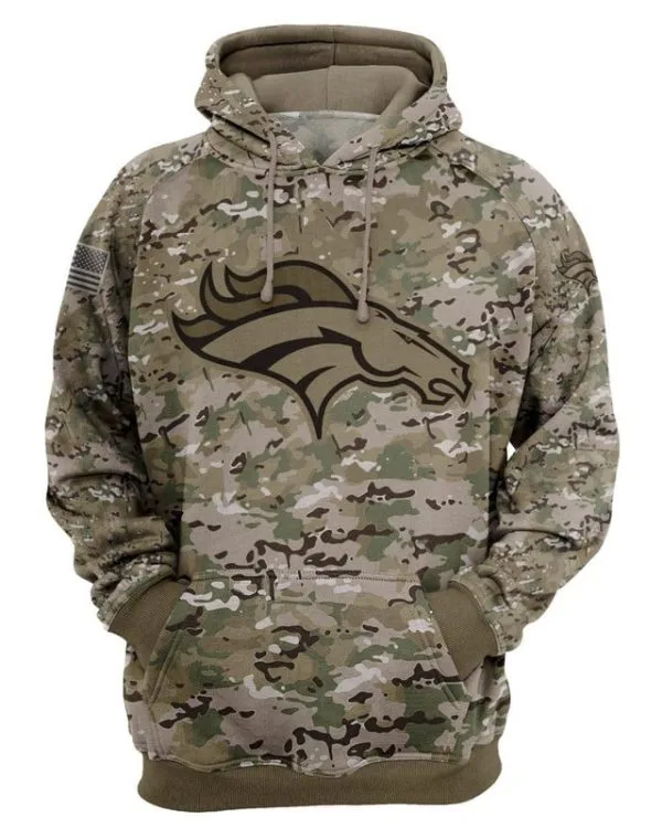 Denver Broncos Hoodie 3D Collection 2 - Image 2