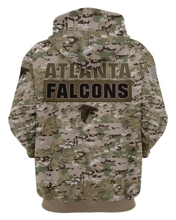 Atlanta Falcons Hoodie 3D Collection 2 - Image 3