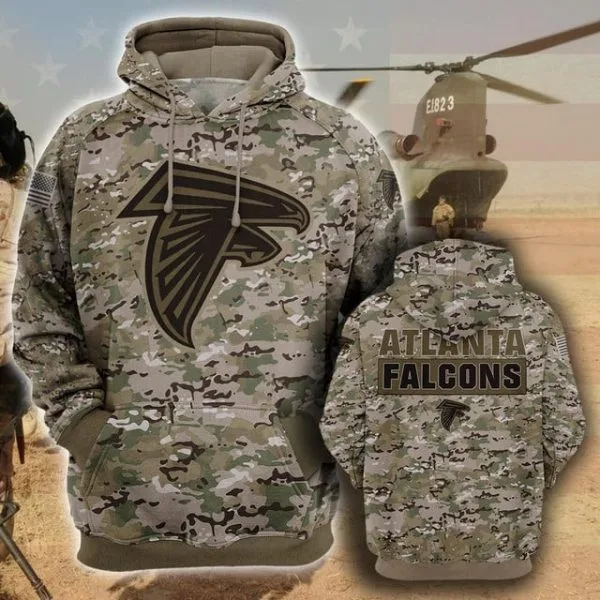 Atlanta Falcons Hoodie 3D Collection 2