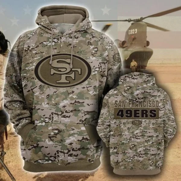 San Francisco 49ers Hoodie 3D Collection 2