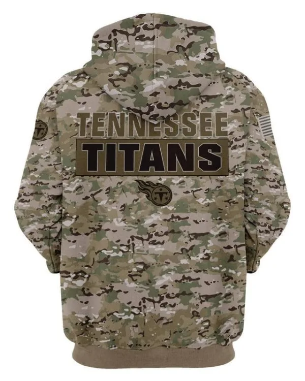 Tennessee Titans Hoodie 3D Collection 2 - Image 3