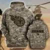 Tennessee Titans Hoodie 3D Collection 2