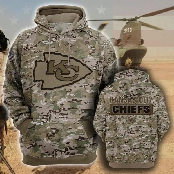 Kansas City Chiefs Hoodie 3D Collection 2