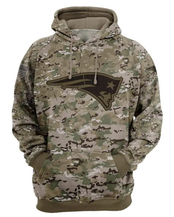 New England Patriots Hoodie 3D Collection 2 - Image 2