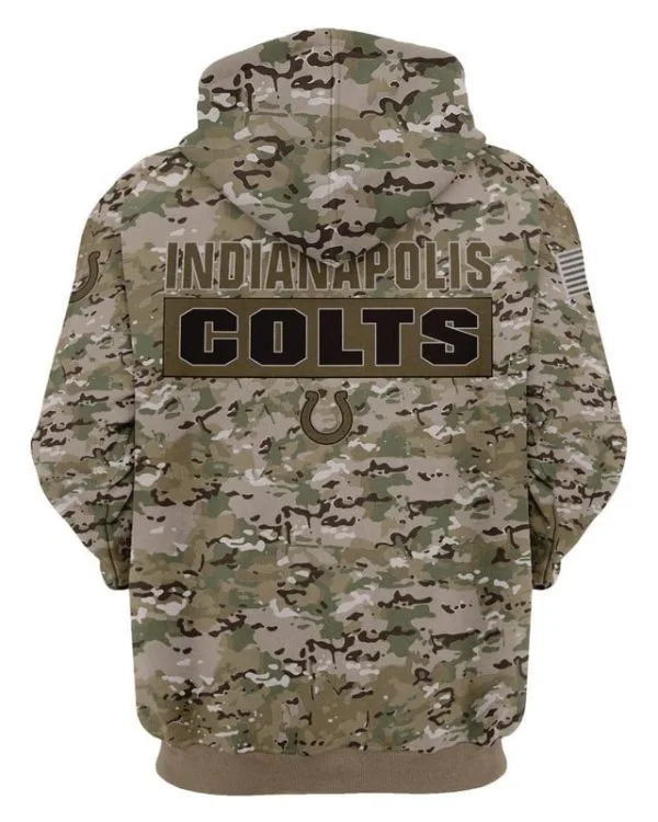 Indianapolis Colts Hoodie 3D Collection 2 - Image 3