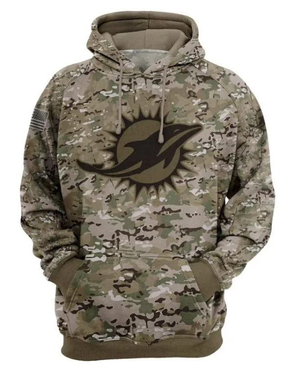 Miami Dolphins Hoodie 3D Collection 2 - Image 2