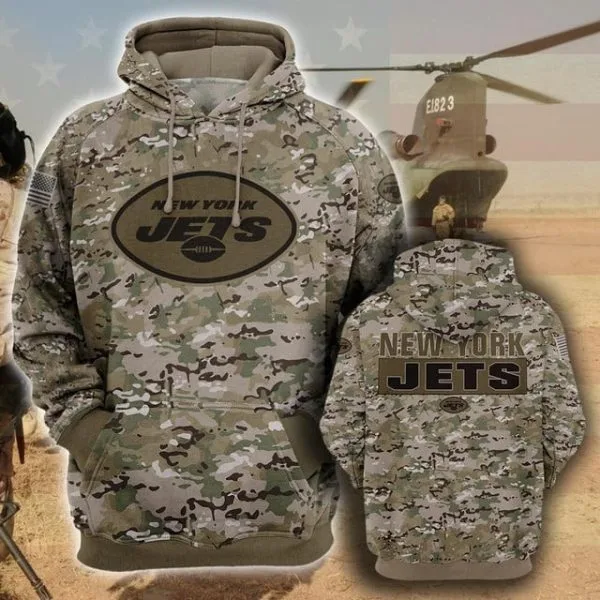 New York Jets Hoodie 3D Collection 2