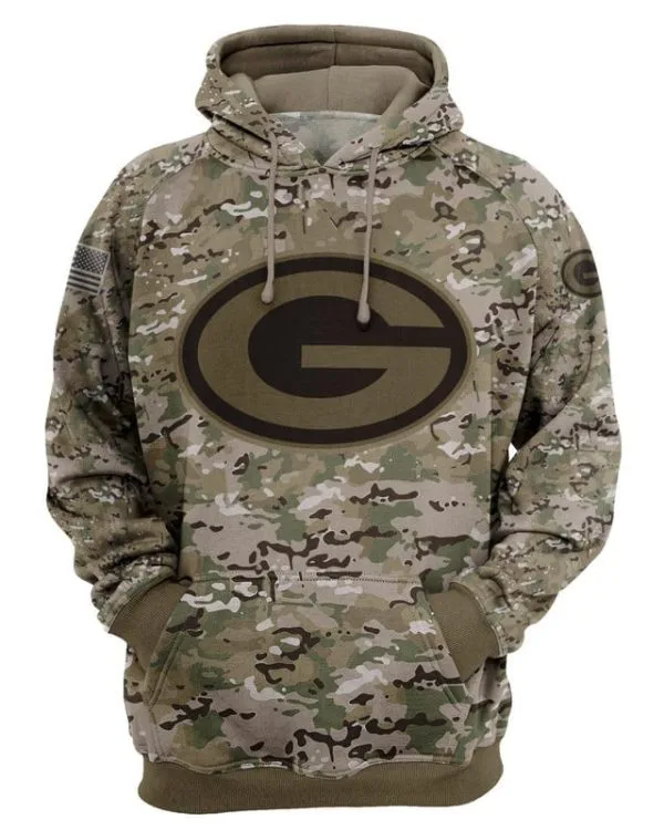 Green Bay Packers Hoodie 3D Collection 2 - Image 2