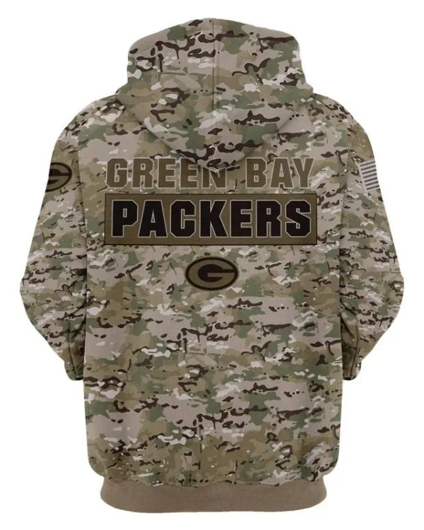 Green Bay Packers Hoodie 3D Collection 2 - Image 3