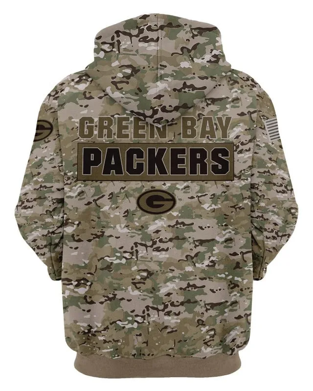 Green Bay Packers Hoodie 3D Collection 2 - Image 3