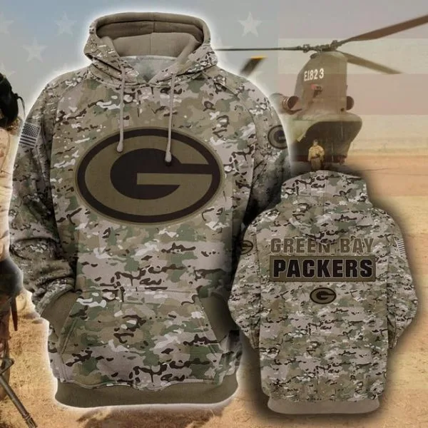 Green Bay Packers Hoodie 3D Collection 2