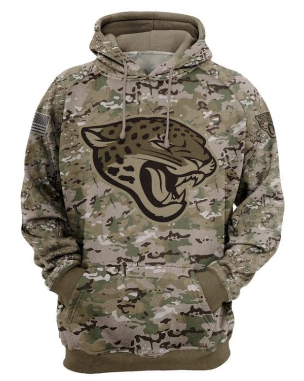 Jacksonville Jaguars Hoodie 3D Collection 2 - Image 2