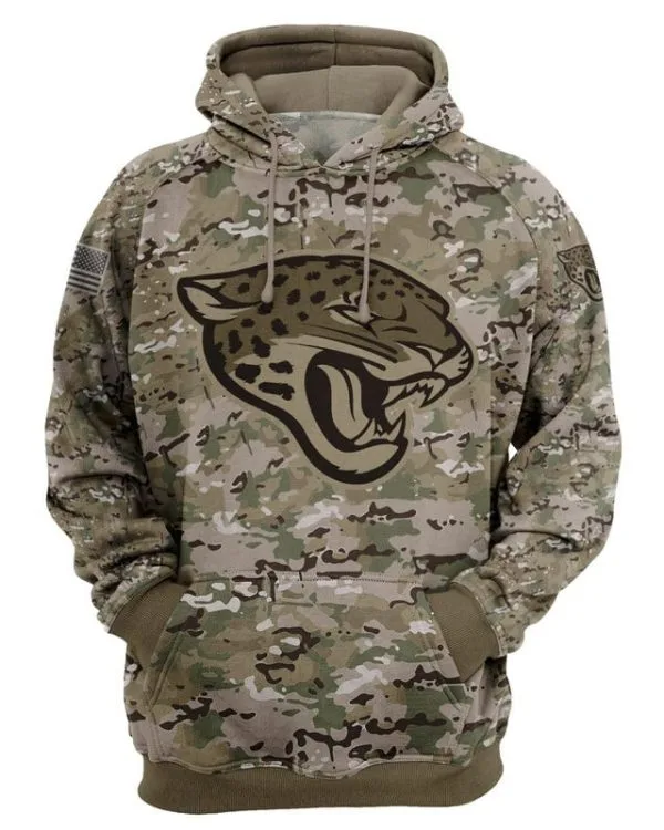 Jacksonville Jaguars Hoodie 3D Collection 2 - Image 2