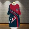 Houston Texans Batwing Pocket Dress CI57