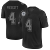 Dallas Cowboys #4 Dak Prescott Men's Nike Black 2019 Salute to Service Limited Stitched NFL Jersey - Custom Name