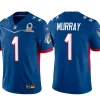 Men's Arizona Cardinals #1 Kyler Murray 2022 Royal Pro Bowl Stitched Jersey - Custom Name