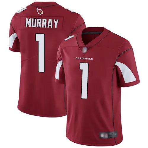 Men's Arizona Cardinals #1 Kyler Murray Red Vapor Untouchable Limited Stitched NFL Jersey - Custom Name