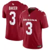 Men's Arizona Cardinals #3 Budda Baker Red Vapor Untouchable F.U.S.E. Limited Stitched Football Jersey - Custom Name