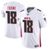 Men's Atlanta Falcons #18 Kirk Cousins White Vapor Untouchable Limited Stitched Football Jersey - Custom Name