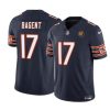 Men's Chicago Bears #17 Tyson Bagent Navy 2023 F.U.S.E. With John Madden Patch Vapor Limited Stitched Football Jersey - Custom Name