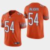 Men's Chicago Bears #54 Brian Urlacher Orange Vapor untouchable Limited Stitched Jersey - Custom Name