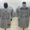 Men's Dallas Cowboys #20 Tony Pollard Grey Atmosphere Fashion Stitched Jersey - Custom Name