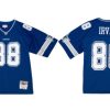 Men's Dallas Cowboys #88 Michael Irvin Navy 1996 Stitched Jersey - Custom Name