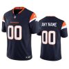 Men's Denver Broncos Active Player Custom Navy 2024 F.U.S.E. Alternate Vapor Limited Stitched Football Jersey - Custom Name