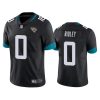 Men's Jacksonville Jaguars #0 Calvin Ridley Black Vapor Untouchable Limited Stitched Jersey - Custom Name