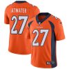 Nike Broncos #27 Steve Atwater Orange Team Color Men's Stitched NFL Vapor Untouchable Limited Jersey - Custom Name