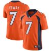 Nike Broncos #7 John Elway Orange Team Color Men's Stitched NFL Vapor Untouchable Limited Jersey - Custom Name