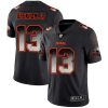 Nike Browns #13 Odell Beckham Jr Black Men's Stitched NFL Vapor Untouchable Limited Smoke Fashion Jersey - Custom Name